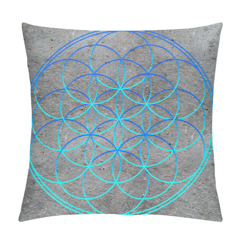 Personality  Flower Of Life Pillow Covers