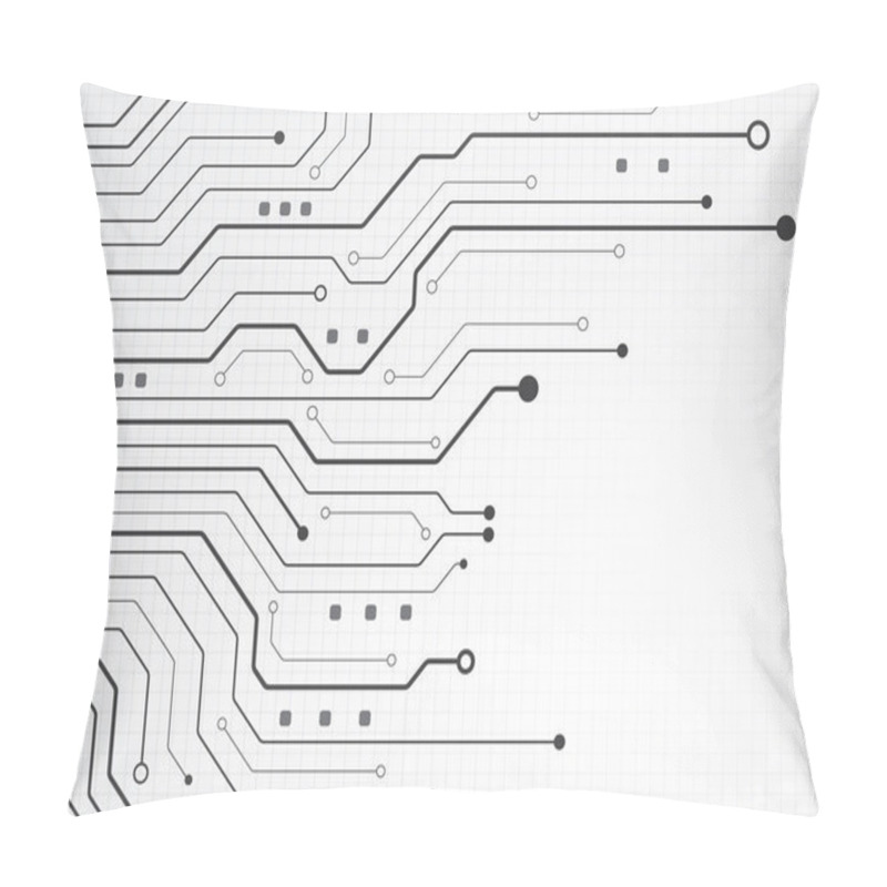 Personality  High Tech Technology Geometric  Pillow Covers