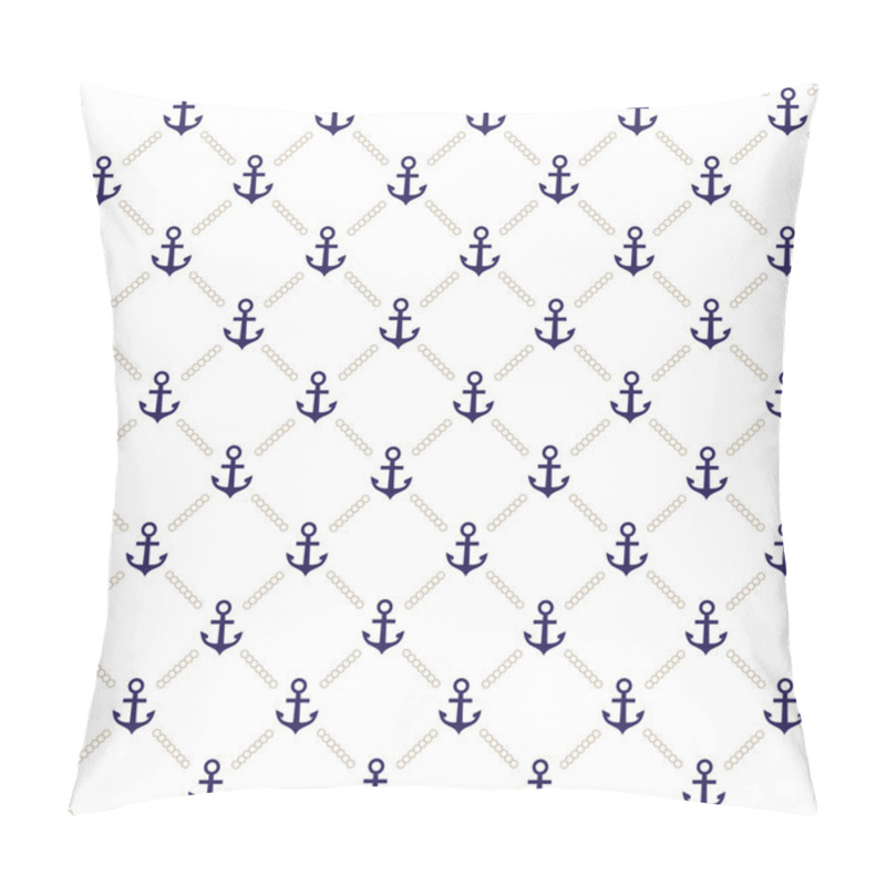 Personality  Anchor Pattern Pillow Covers