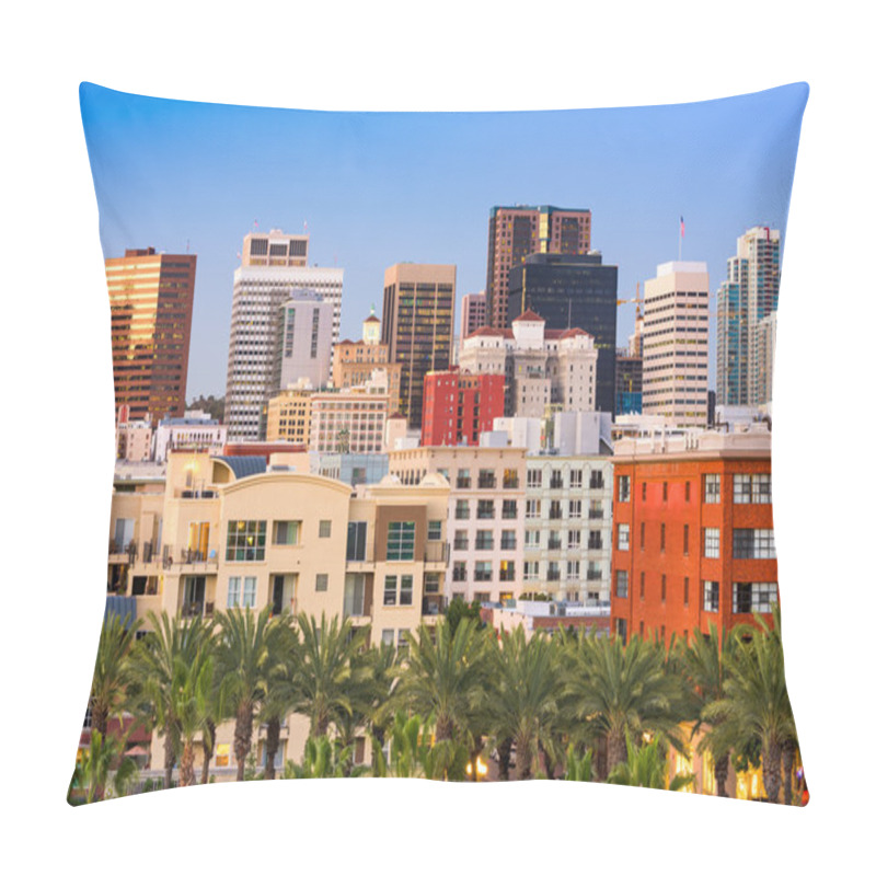 Personality  San Diego California Cityscape Pillow Covers