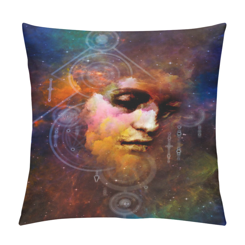 Personality  Geometry Of Zodiac. Pillow Covers