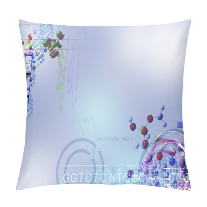 Personality  Molecular Biology Pillow Covers