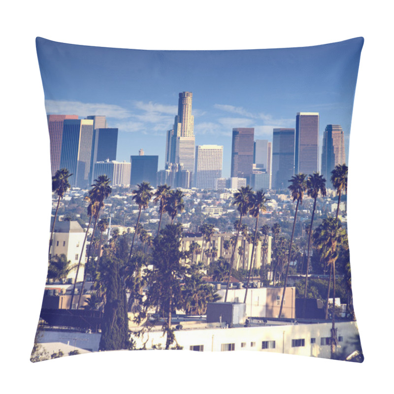 Personality  Los Angeles - California City Skyline Pillow Covers