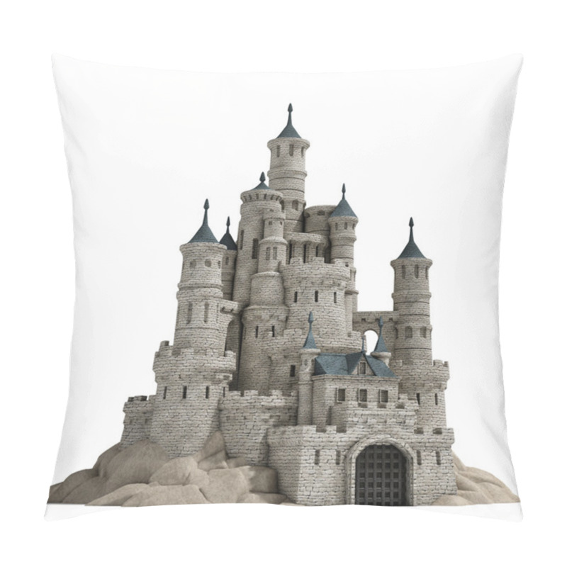 Personality  Stone Castle Pillow Covers