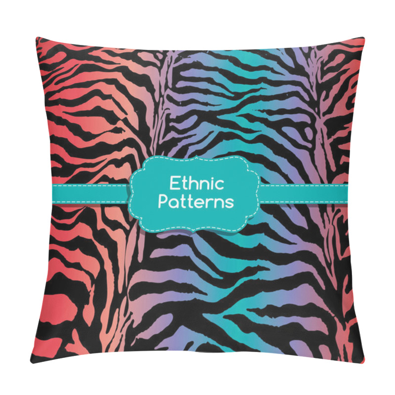 Personality  Ethnic Tribes Patterns Ornament. Pillow Covers