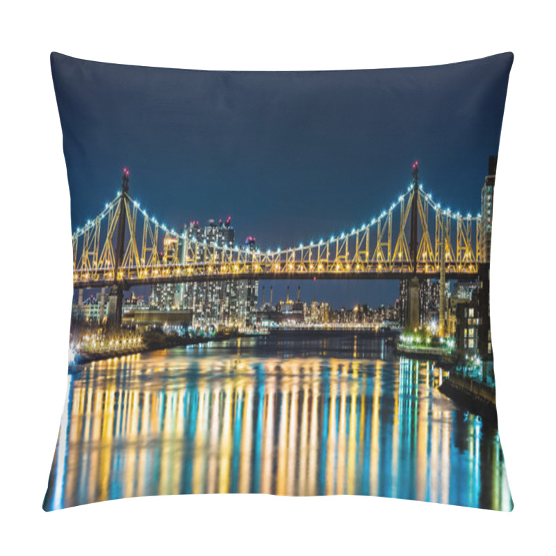 Personality  Ed Koch (aka Queensboro) Bridge Pillow Covers