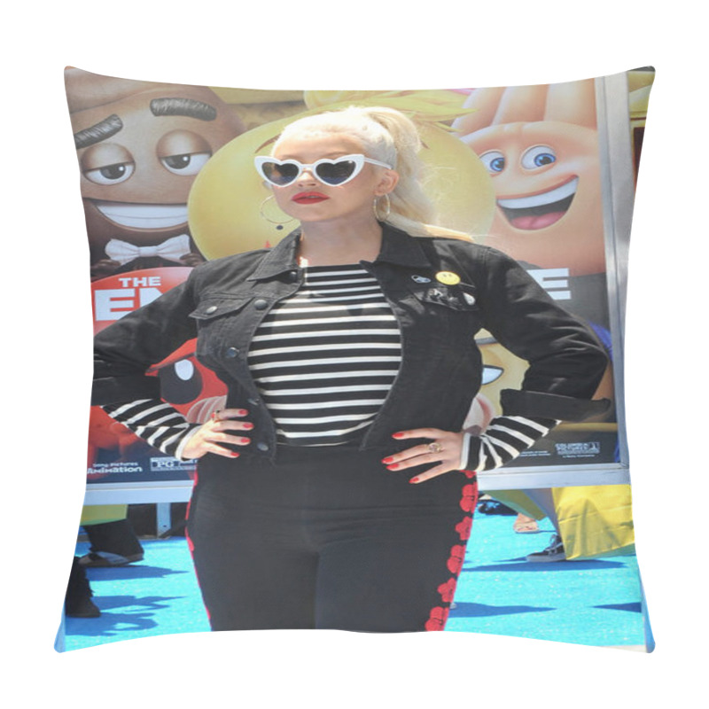 Personality  Singer Christina Aguilera Pillow Covers