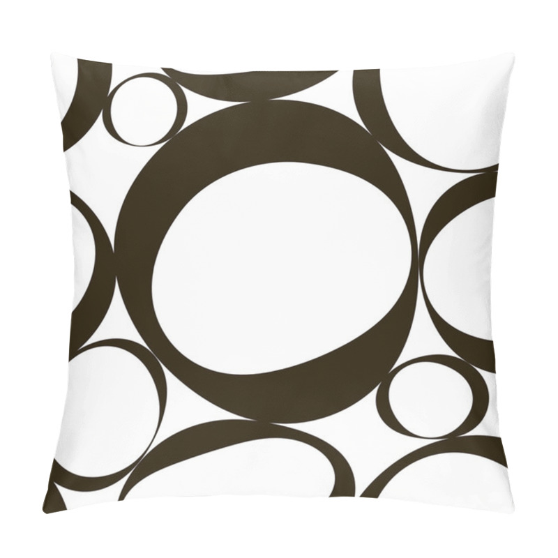 Personality  Seamless Monochrome Geometric Pattern Pillow Covers