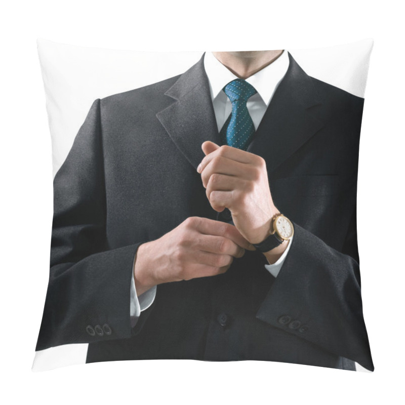 Personality  Businessman Pillow Covers