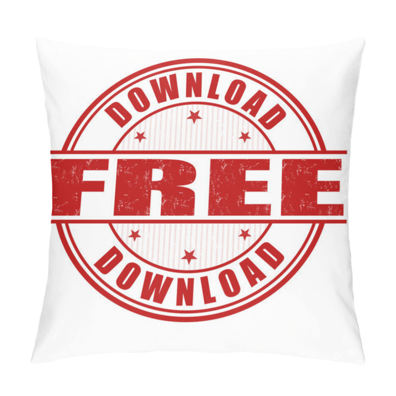 Personality  Free Download Stamp Pillow Covers