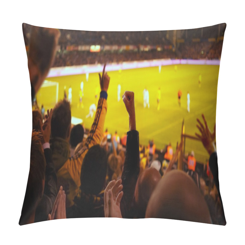 Personality  Football Excitement Pillow Covers