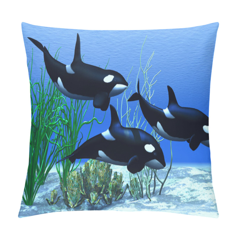 Personality  Whale Pod Pillow Covers