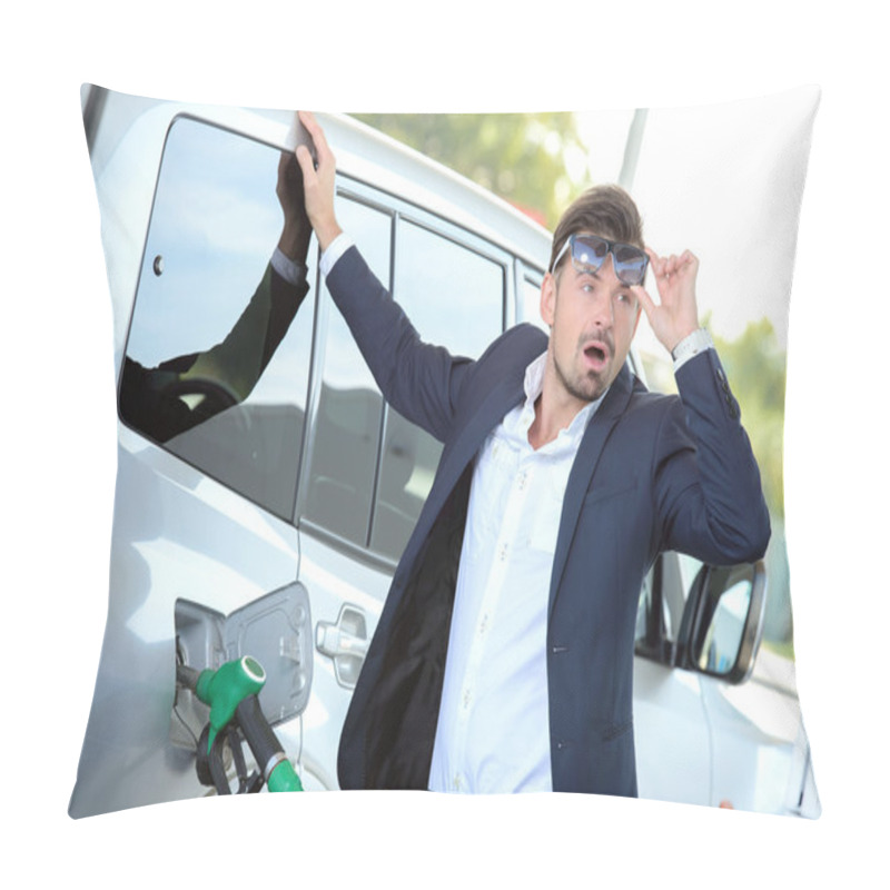 Personality  Petrol Filling Station Pillow Covers