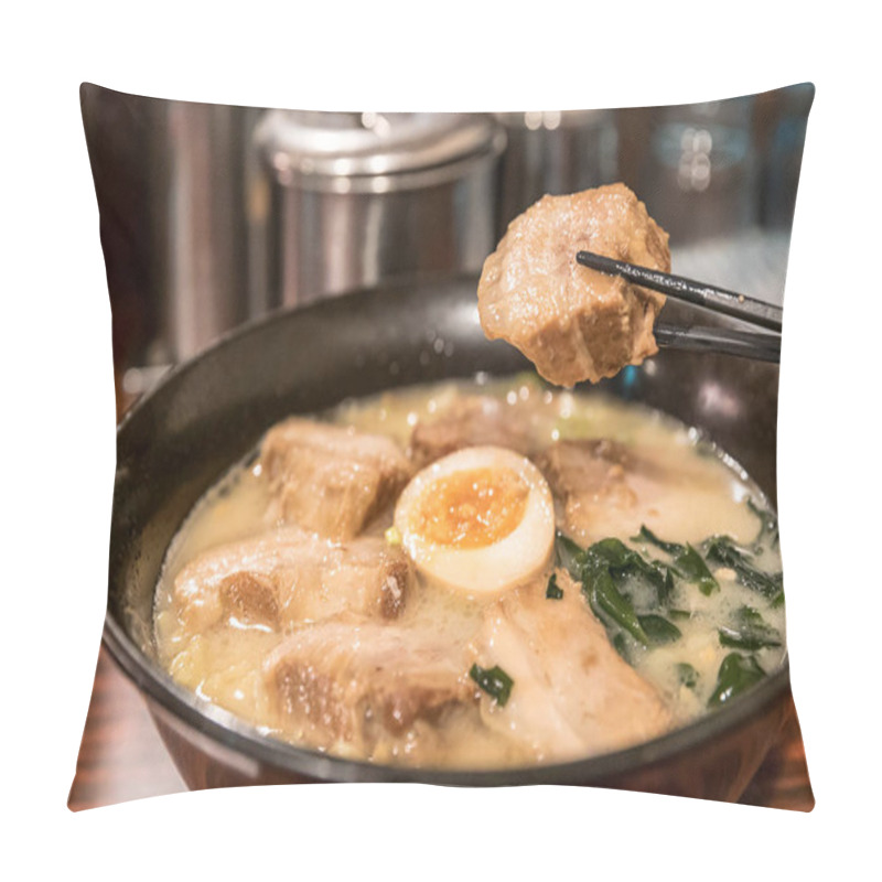 Personality  Ramen Chashu With Japanese Noodle Pillow Covers