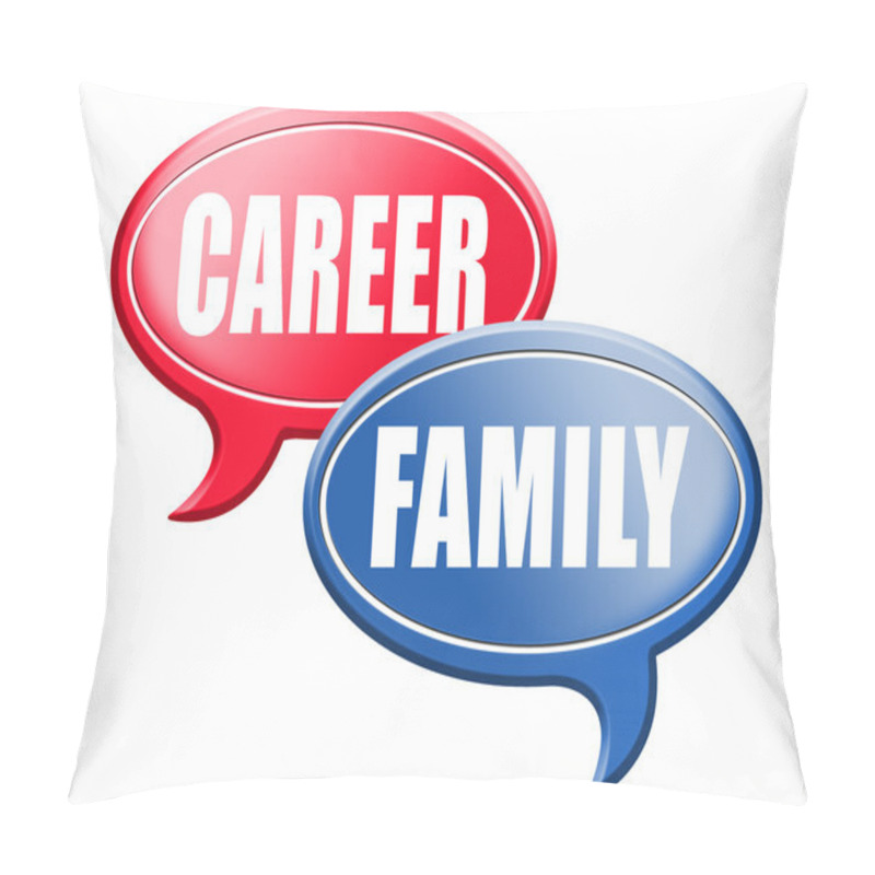 Personality  Career Family Balance Pillow Covers