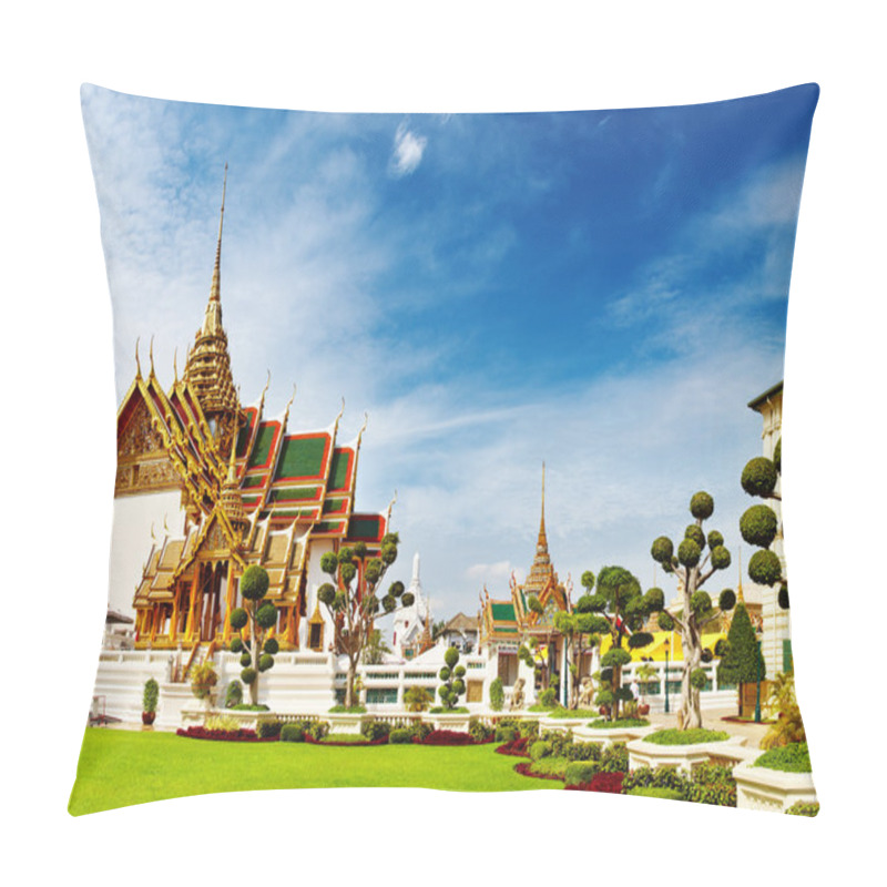 Personality  Grand Palace Bangkok Thailand Pillow Covers