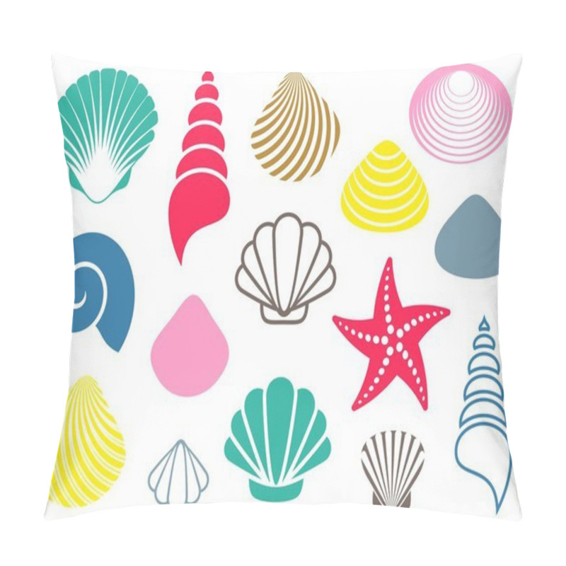 Personality  Sea Shells  Pillow Covers