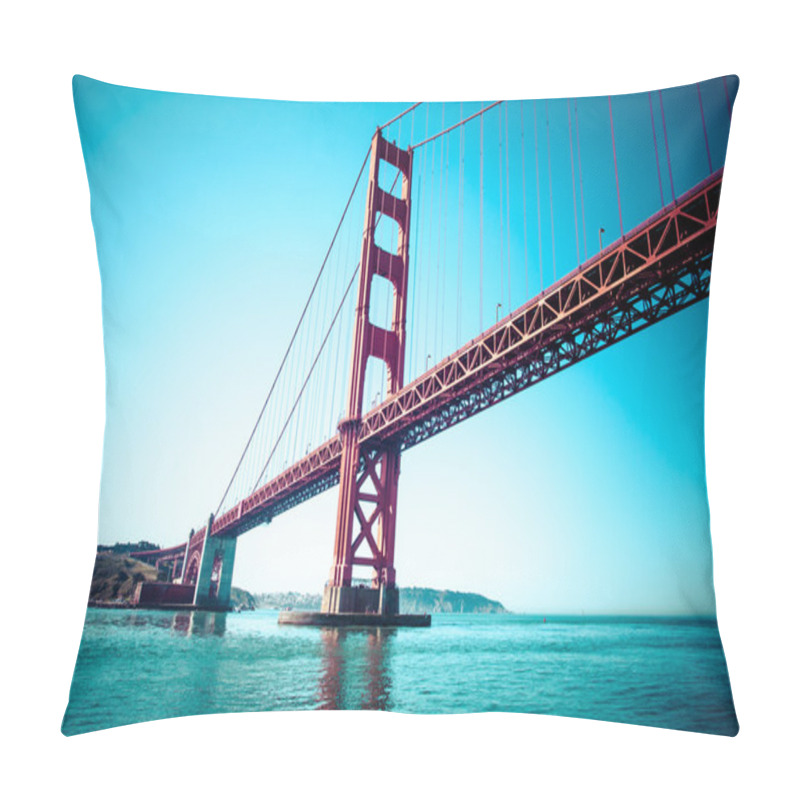 Personality  Golden Gate Bridge, San Francisco, USA Pillow Covers