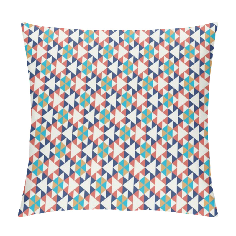 Personality  Abstract Creative Background With Repeated Shapes Pillow Covers