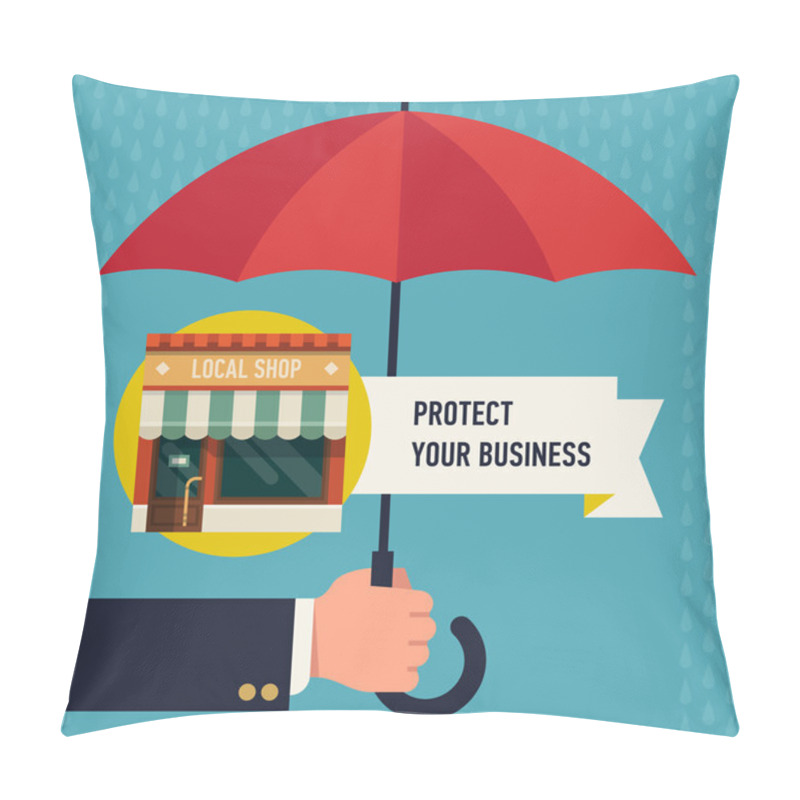 Personality  Business Protection Of  Local Shop Pillow Covers