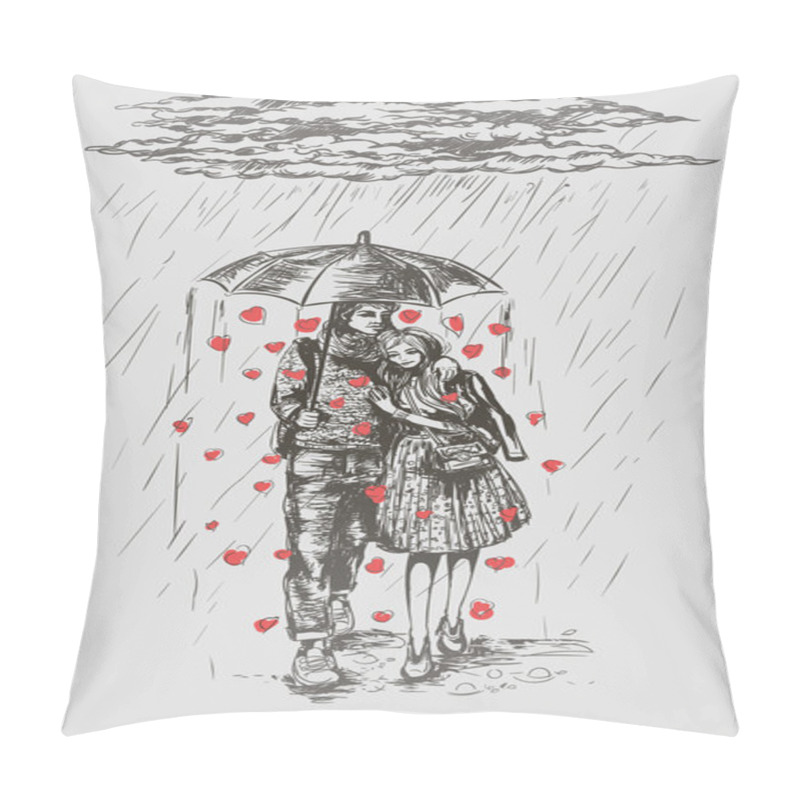 Personality  Couple In Love Pillow Covers