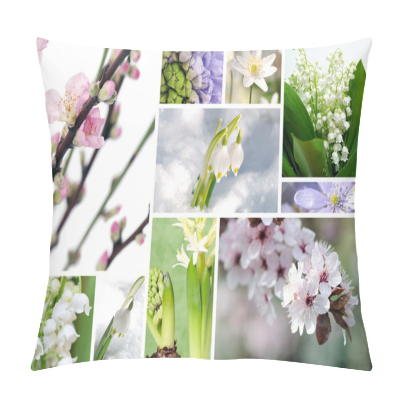 Personality  Spring Flowers Pillow Covers