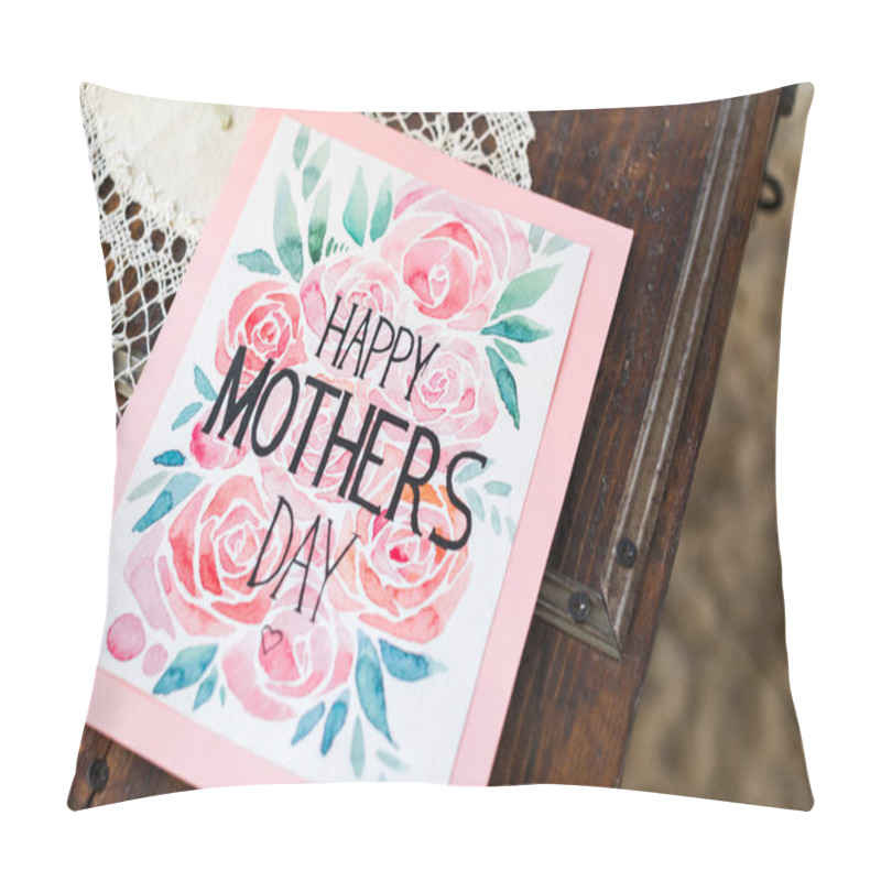 Personality  Happy Mothers Day Card Pillow Covers