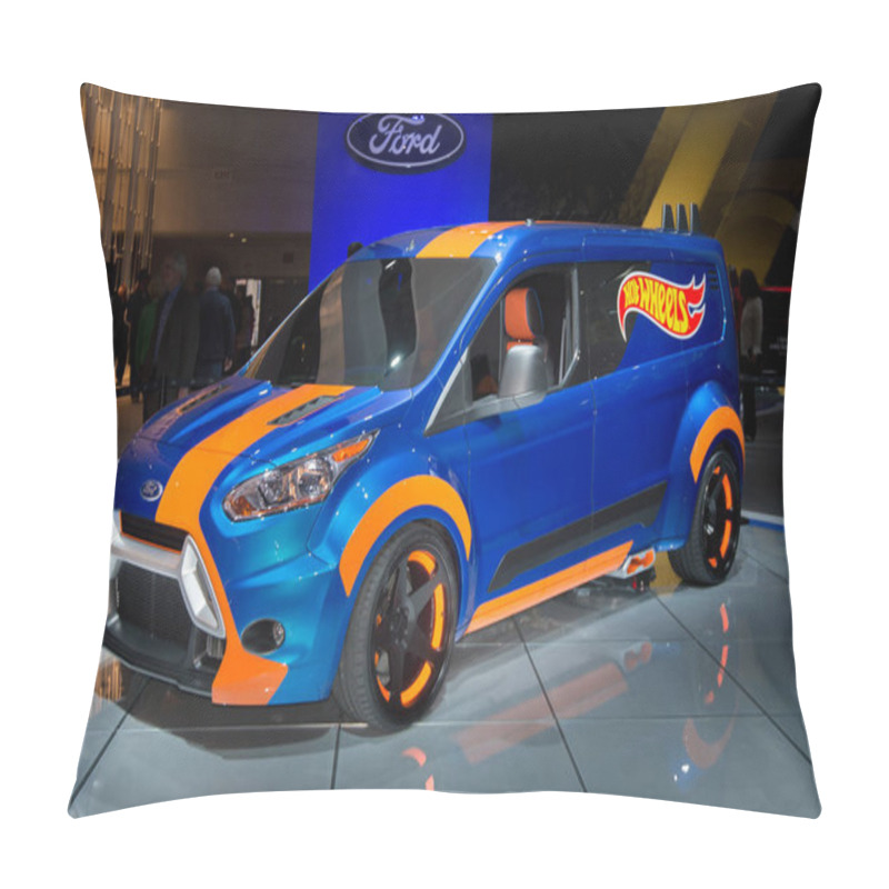 Personality  Ford Transit Connect Hot Wheels Concept Pillow Covers