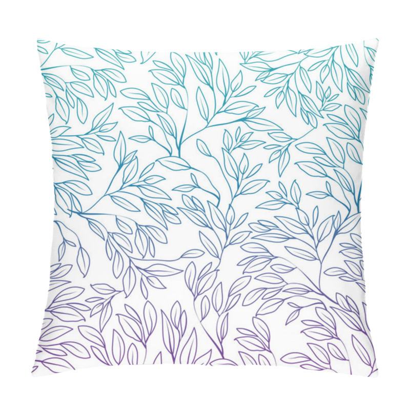 Personality  Branch With Leafs Ecology Pattern Pillow Covers