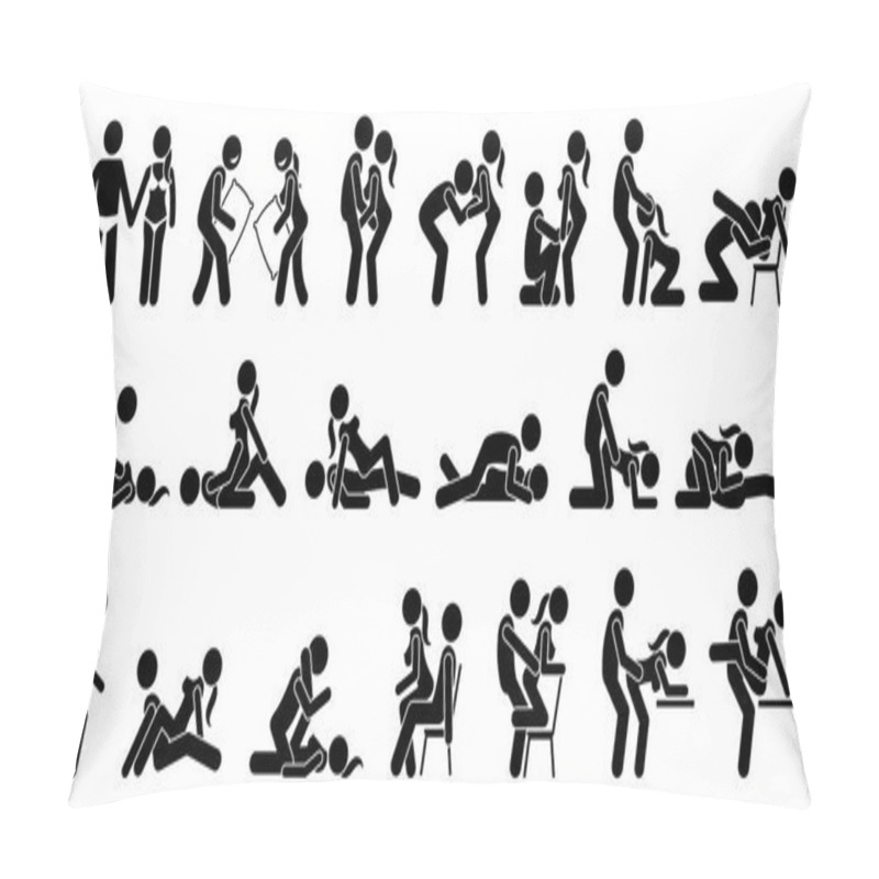 Personality  Sexual Positions, Kama Sutra Or Kamasutra, And Erotic Foreplay. Pillow Covers