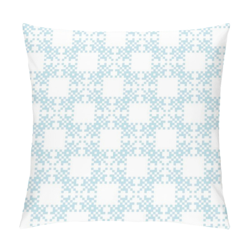 Personality  Snowflake Fair Isle Pattern Design For Fashion Textiles, Knitwear And Graphics. Elements Interchangeable. Pillow Covers