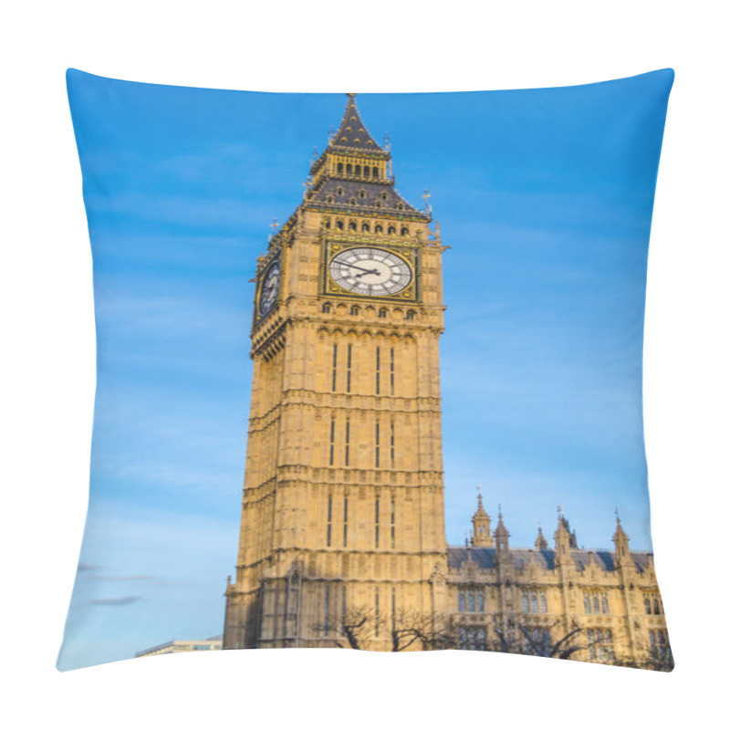 Personality  Beautiful Big Ben At Night In London United Kingdom UK. Pillow Covers