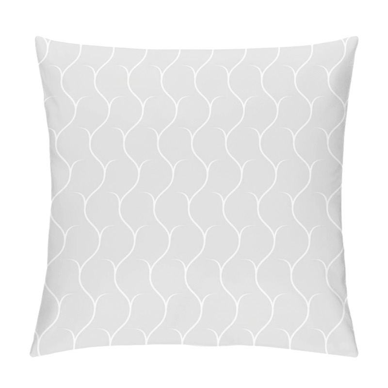 Personality  Seamless Pattern Of Wavy Lines. Geometric Background. Pillow Covers