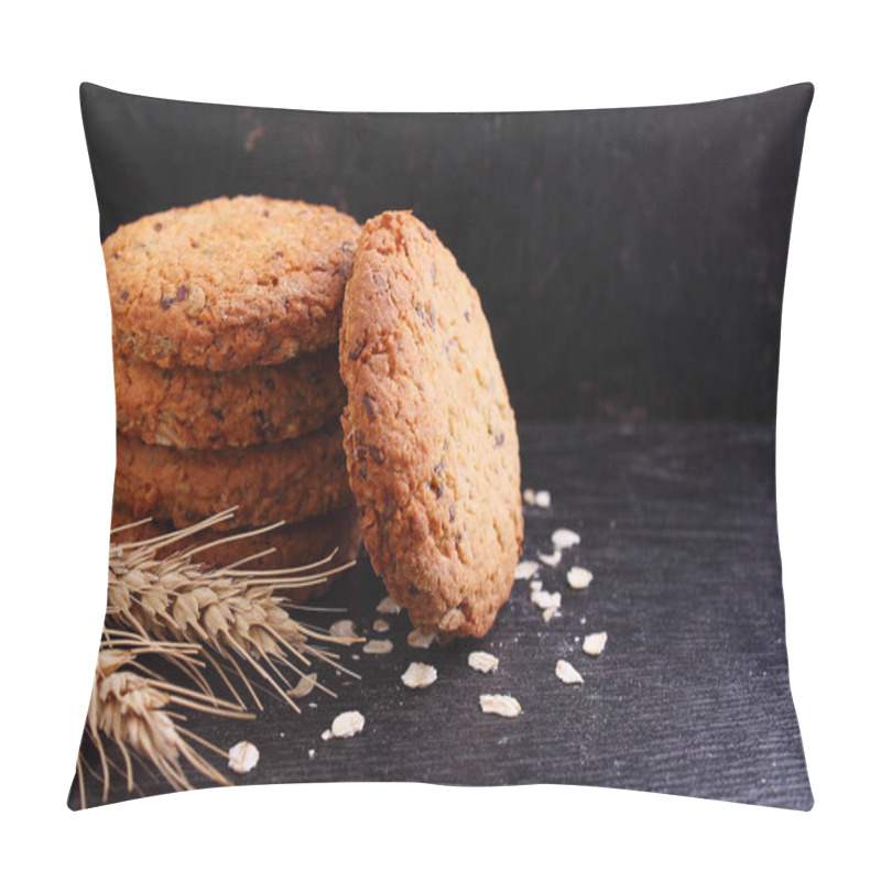 Personality  Oatmeal Cookies With Grains  Pillow Covers