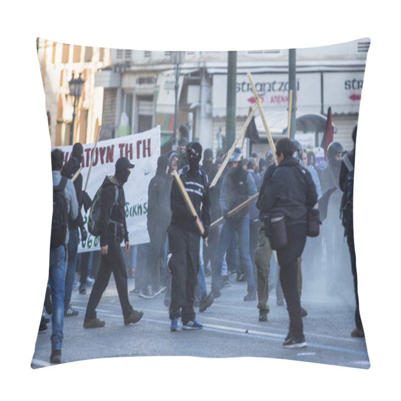 Personality  Leftist And Anarchist Groups Pillow Covers