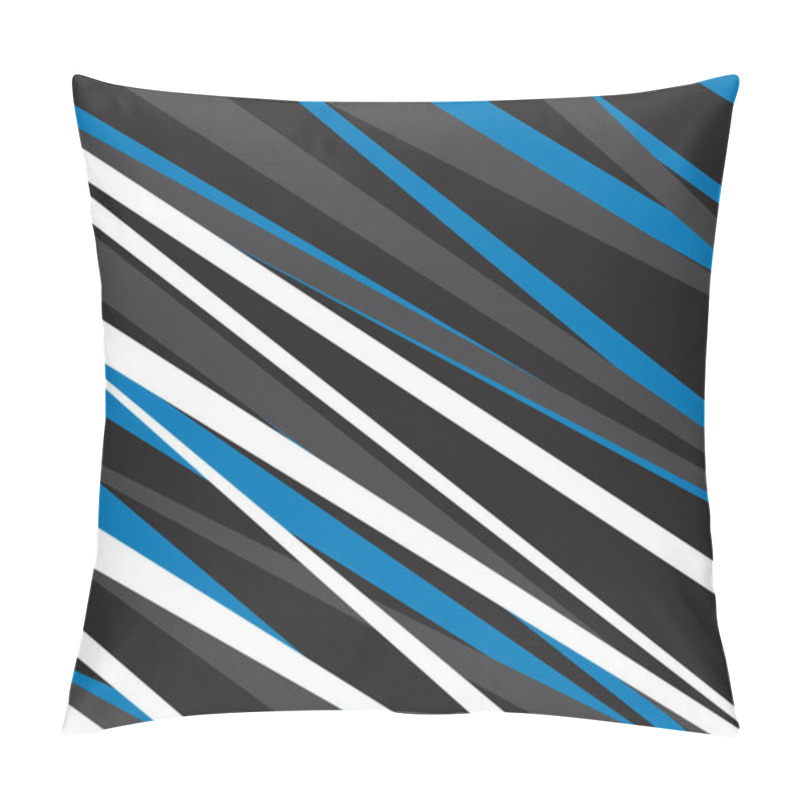 Personality  Minimalist Background With Abstract Stripe Pattern Pillow Covers