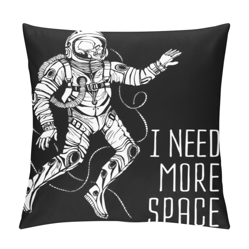 Personality  Space Concept With Astronaut  Pillow Covers