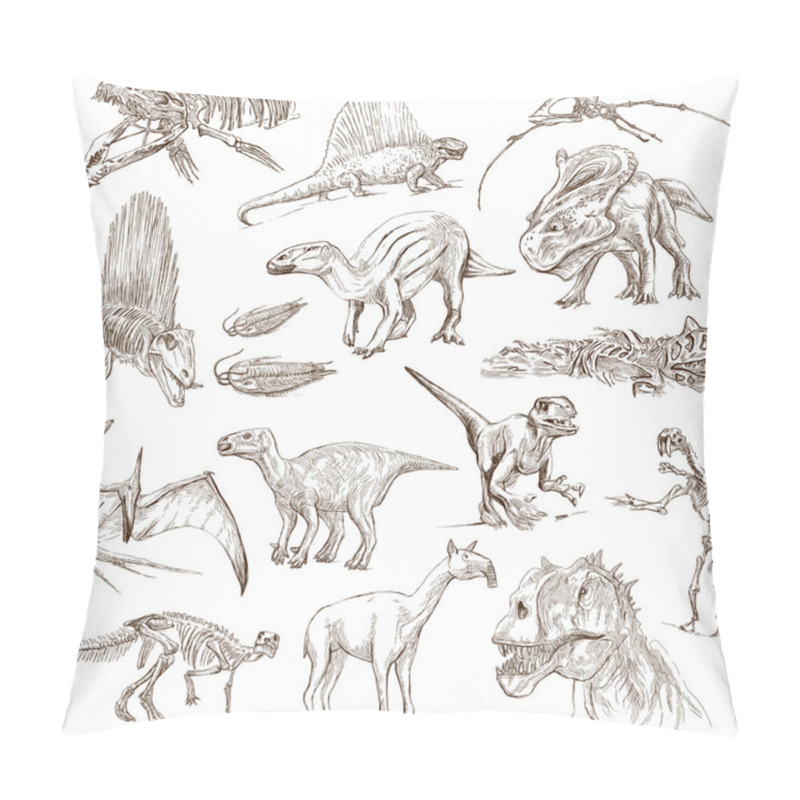 Personality  Dinosaurs Pillow Covers