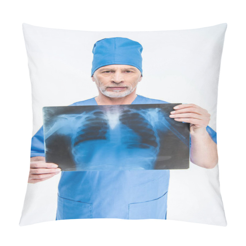 Personality  Doctor With X-ray Image Pillow Covers