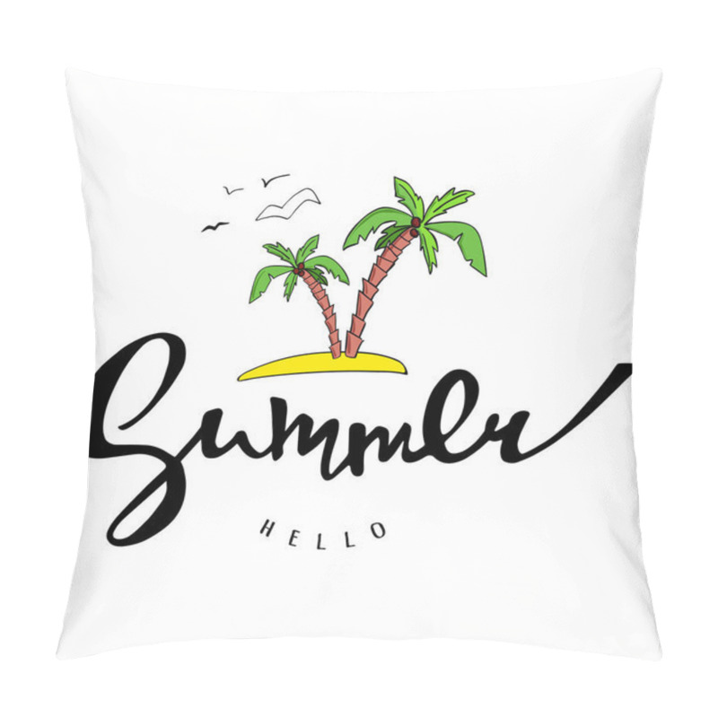 Personality  Vector Handdrawn Illustration Pillow Covers