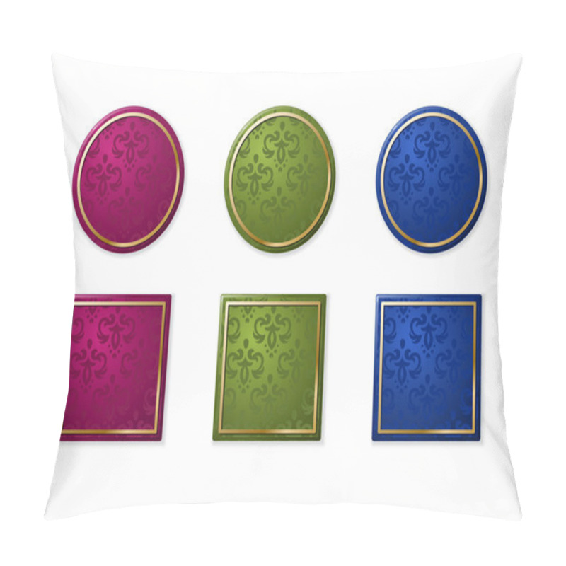 Personality  Labels Of Different Colours Pillow Covers