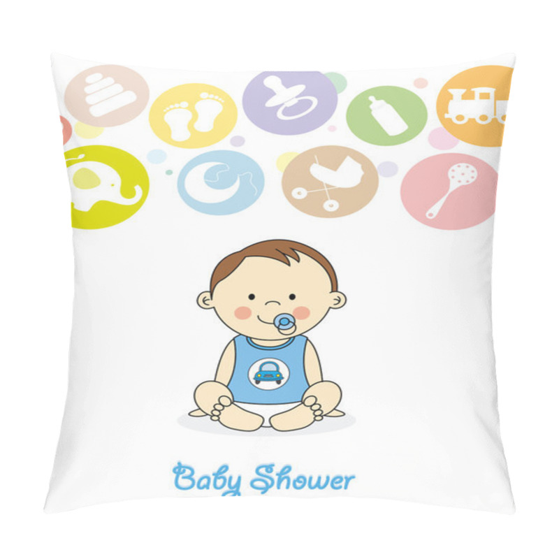 Personality  Baby Shower Pillow Covers