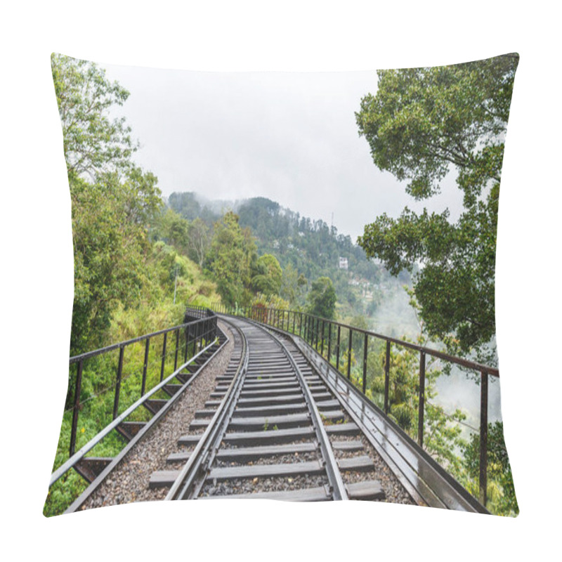 Personality  Railway Road Pillow Covers