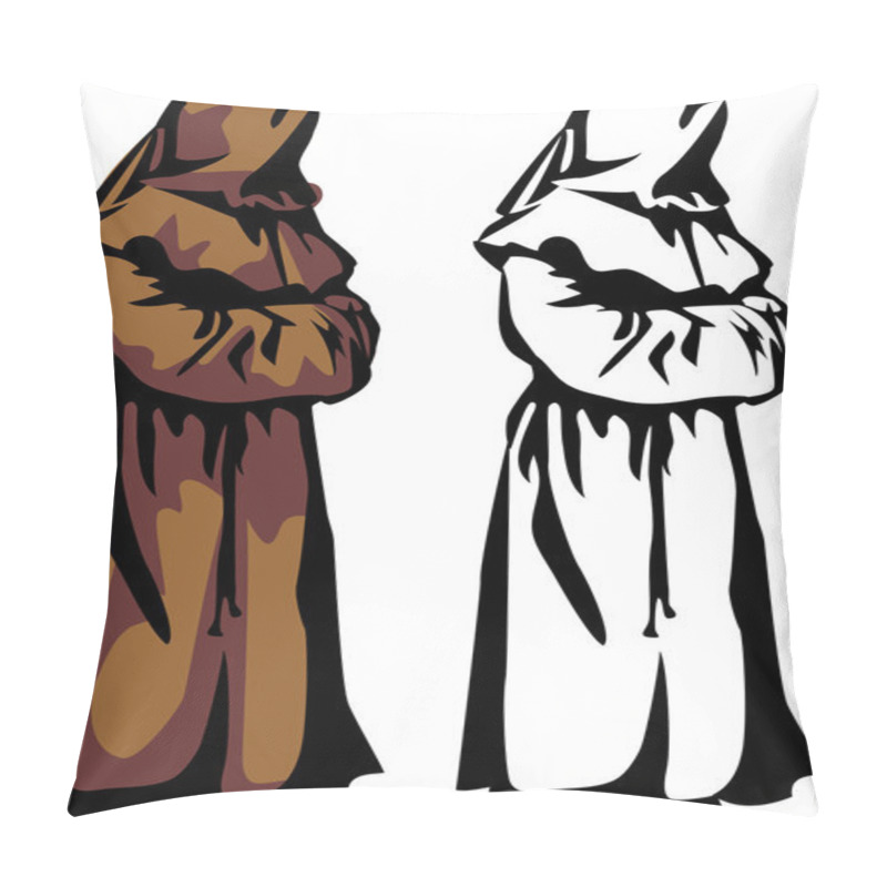 Personality  Monk Pillow Covers