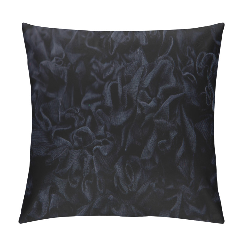 Personality  Black Textured Background Pillow Covers