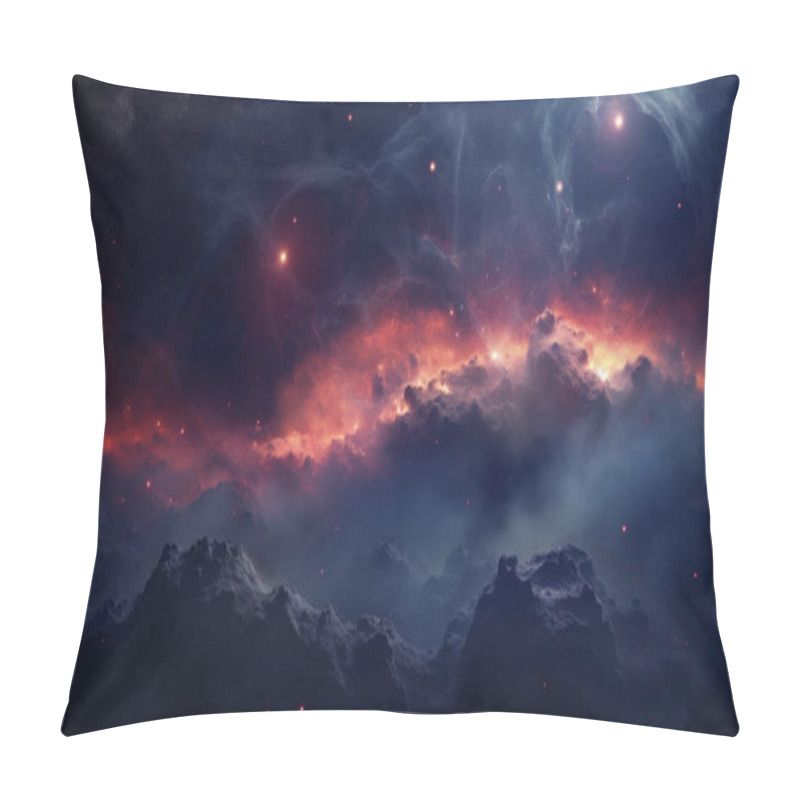 Personality  Clouds Of A Nebula In High Resolution And High Sharpness 4k Pillow Covers