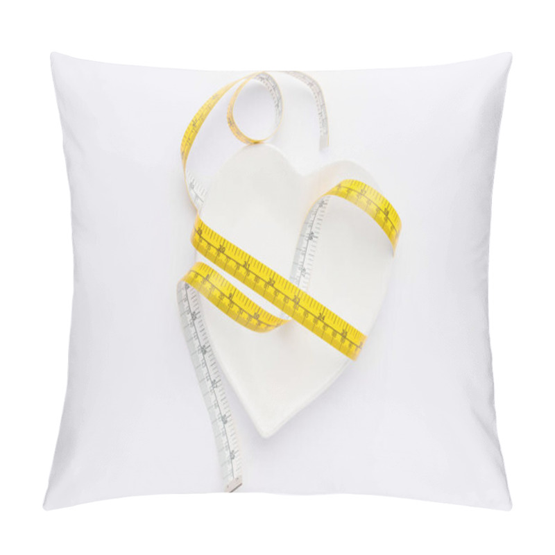 Personality  Measuring Tape And Plate Pillow Covers