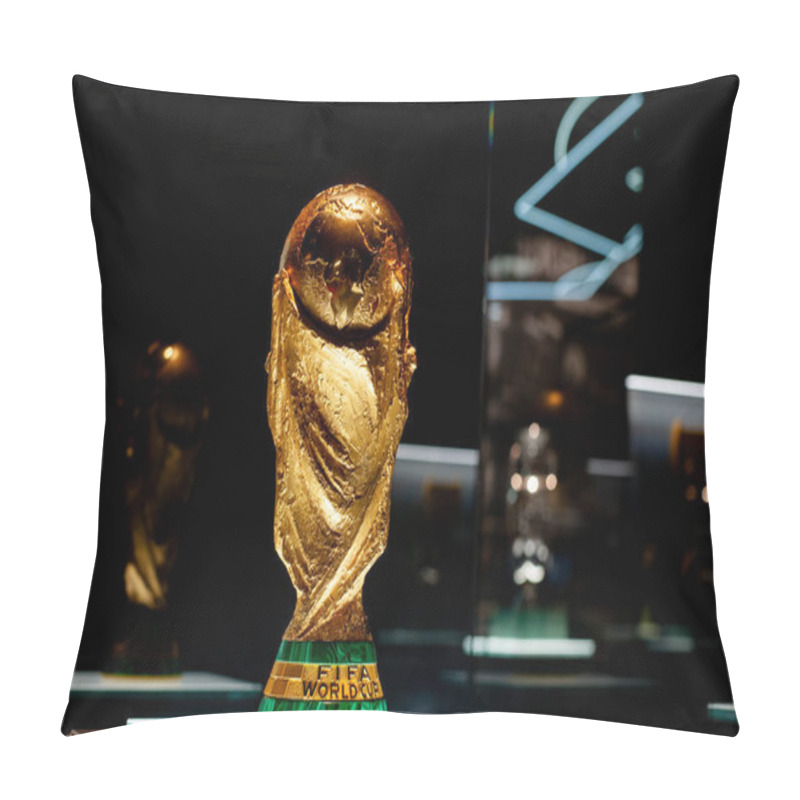 Personality  DORTMUND, GERMANY - 19 AUGUST 2020: World Cup In German Football Museum. Pillow Covers