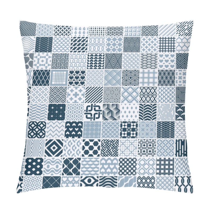 Personality  Set Of Endless Geometric Patterns Pillow Covers