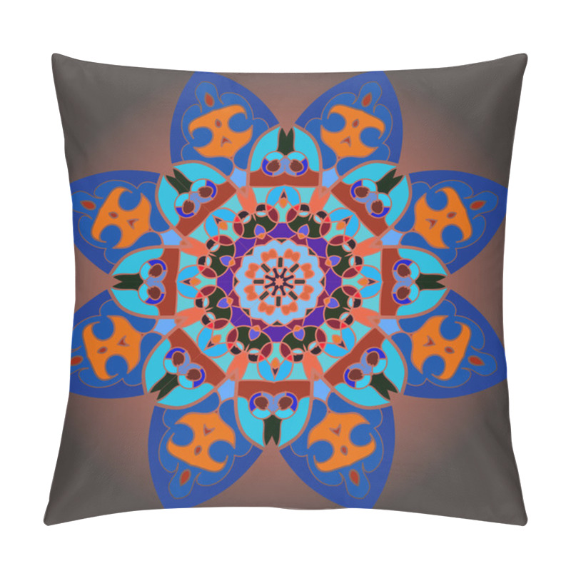 Personality  Oriental Mandala Motif Pillow Covers